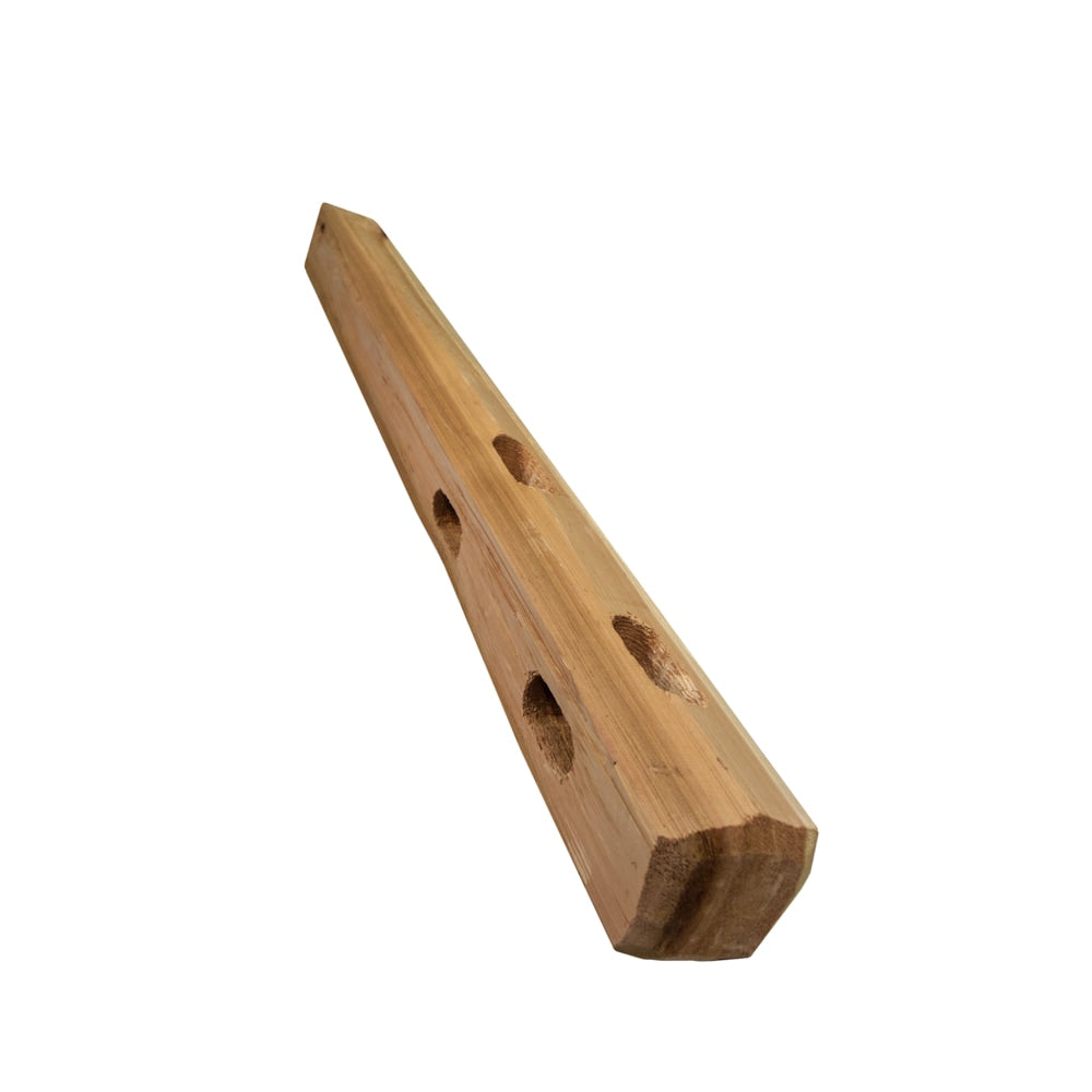 3-1/2-in x 4-ft Western Red Cedar Split Rail Corner Wood Fence Post