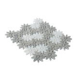 Apollo Tile (Sample) Gray 4-in x 4-in Polished Glass/Metal/Stone Marble Floor and Wall Tile