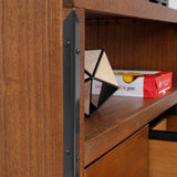 A Furniture Classics Brown 2-Drawer 33.5-in File Cabinet