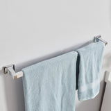 Project Source Seton 24-in Chrome Wall Mount Single Towel Bar