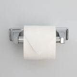 Project Source Seton Chrome Wall Mount Spring-Loaded Toilet Paper Holder