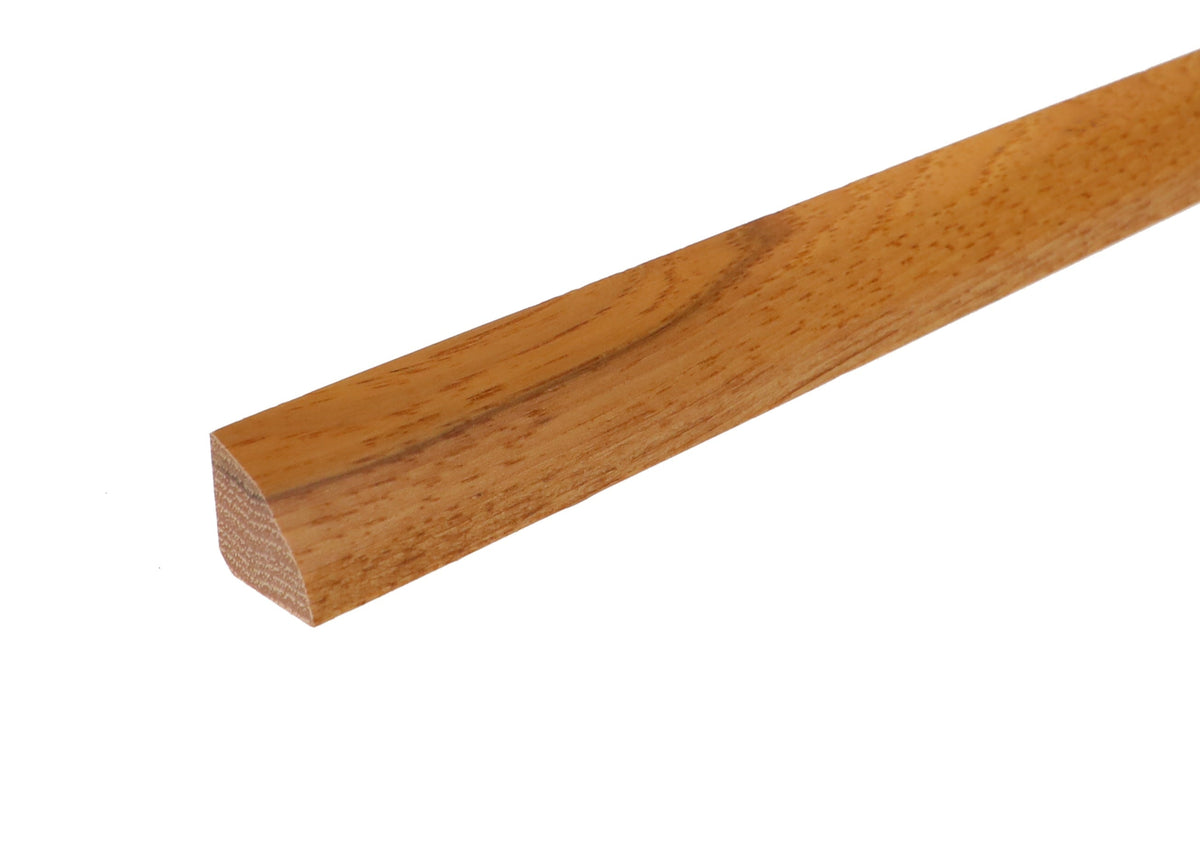 Flexco Natural Hickory 0.75-in T x 0.75-in W x 78-in L Solid Wood Quarter Round