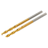 DEWALT 2-Piece 1/8-in Titanium Twist Drill Bit