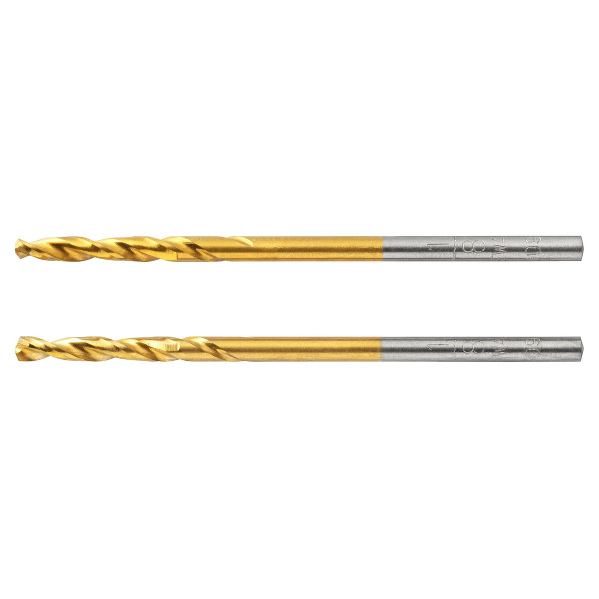 DEWALT 2-Piece 1/8-in Titanium Twist Drill Bit