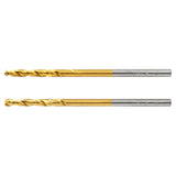 DEWALT 2-Piece 1/8-in Titanium Twist Drill Bit