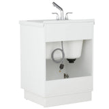 Shaker Laundry cabinet kit with pull-out faucet - Super Arbor