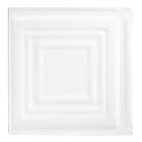 Armstrong Ceilings TinCraft White Mineral Fiber Drop Ceiling Tile Sample