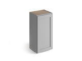 Valleywood Cabinetry Proper Gray 15-in W x 42-in H x 12-in D Proper Gray Birch Wall Ready To Assemble Plywood Cabinet (Flat Panel Shaker Door Style)