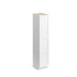 Valleywood Cabinetry Pure White 18-in W x 96-in H x 24-in D Pure White Birch Pantry Ready To Assemble Plywood Cabinet (Flat Panel Shaker Door Style)