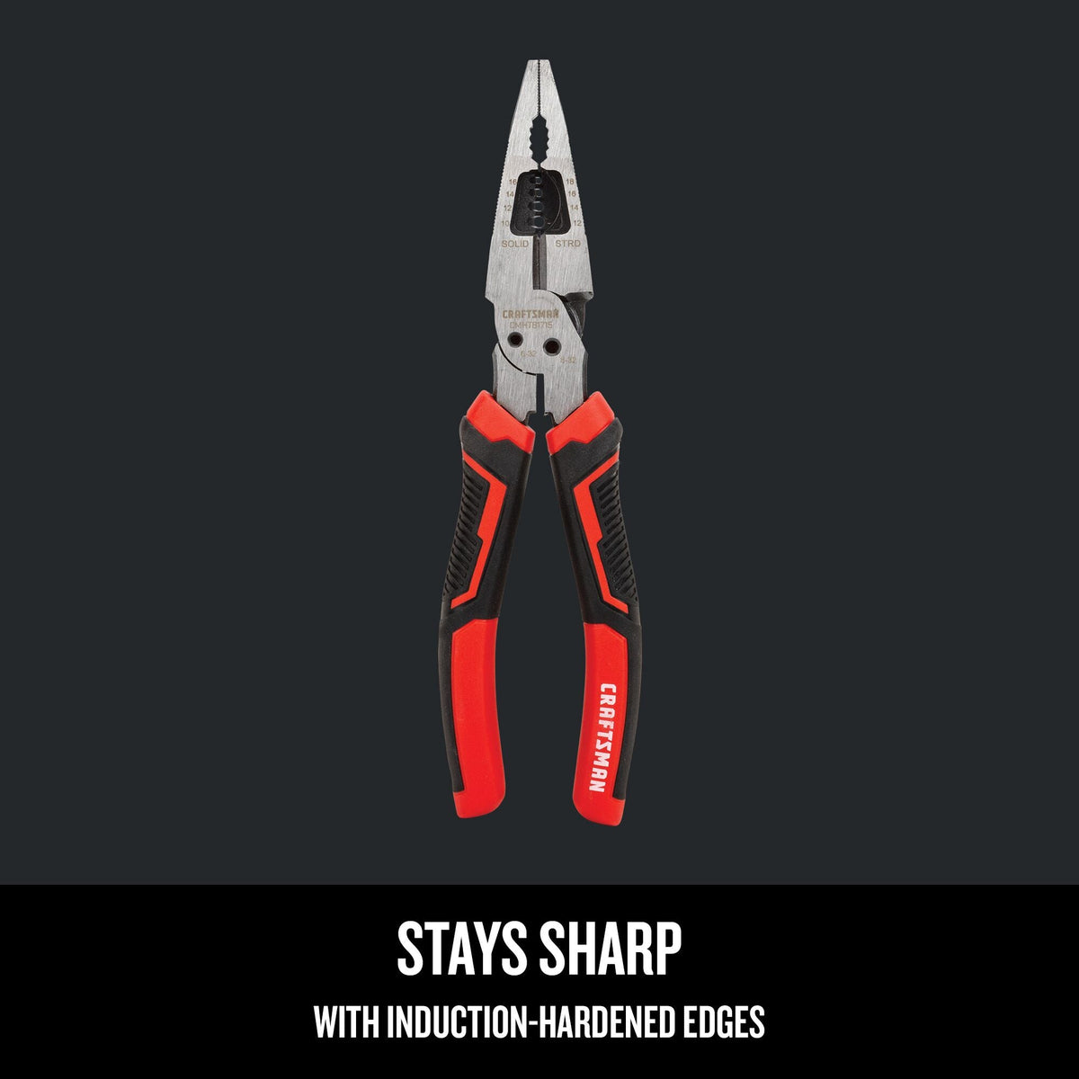 CRAFTSMAN 8-in Electrical Long Nose Pliers with Wire Cutter
