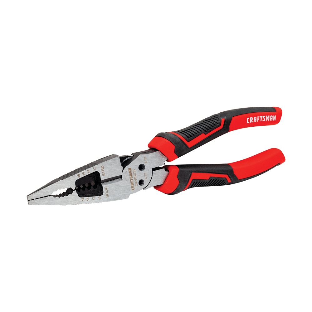 CRAFTSMAN 8-in Electrical Long Nose Pliers with Wire Cutter