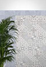 Giorbello Chiasmo Patterned 8-in x 8-in Matte Porcelain Floor and Wall Tile (7.11-sq. ft/ Carton)