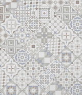 Giorbello Chiasmo White 8-in x 8-in Matte Porcelain Floor and Wall Tile (7.11-sq. ft/ Carton)