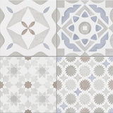 Giorbello Chiasmo Patterned 8-in x 8-in Matte Porcelain Floor and Wall Tile (7.11-sq. ft/ Carton)