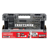 Craftsman OVERDRIVE 64 pc Metric/SAE Mechanic's Tool Set
