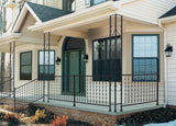 Gilpin Patterson 4-ft x 36-in Black Metal Deck Rail Kit