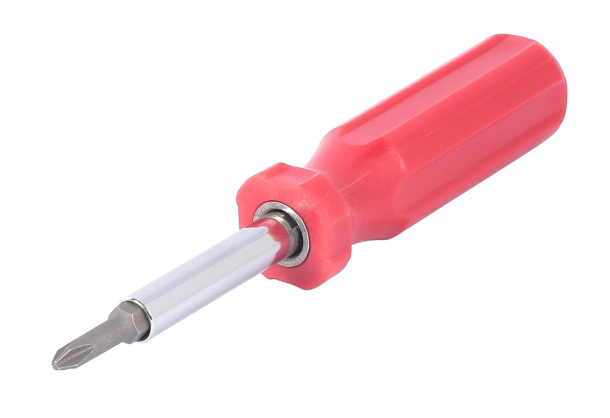 Project Source Plastic Handle Multi-Bit Screwdriver Set, 2-1/2-in Shaft