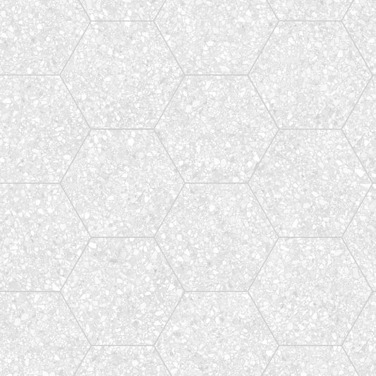 Satori Aurora Pearl 8-in x 10-in Matte Porcelain Hexagon Floor and Wall Tile (0.44-sq. ft/ Piece)