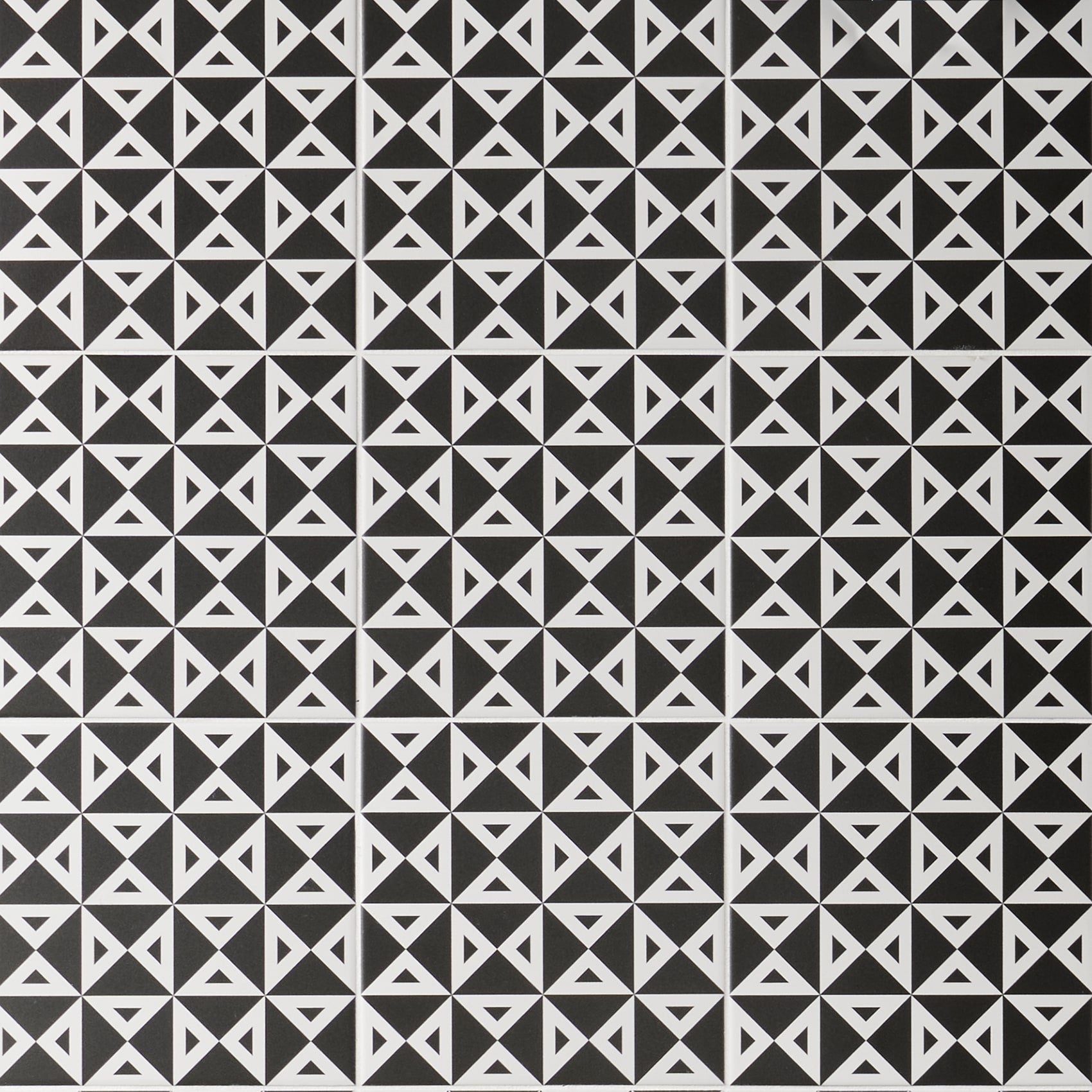 Artmore Tile Record Angle Negative 8-in x 8-in Matte Porcelain Encaustic Floor and Wall Tile product image