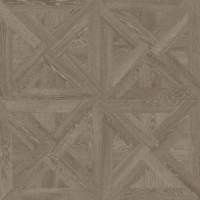 allen + roth Chestnut Royale 18-in x 18-in Matte Porcelain Wood Look Tile (17.44-sq. ft/ Carton)