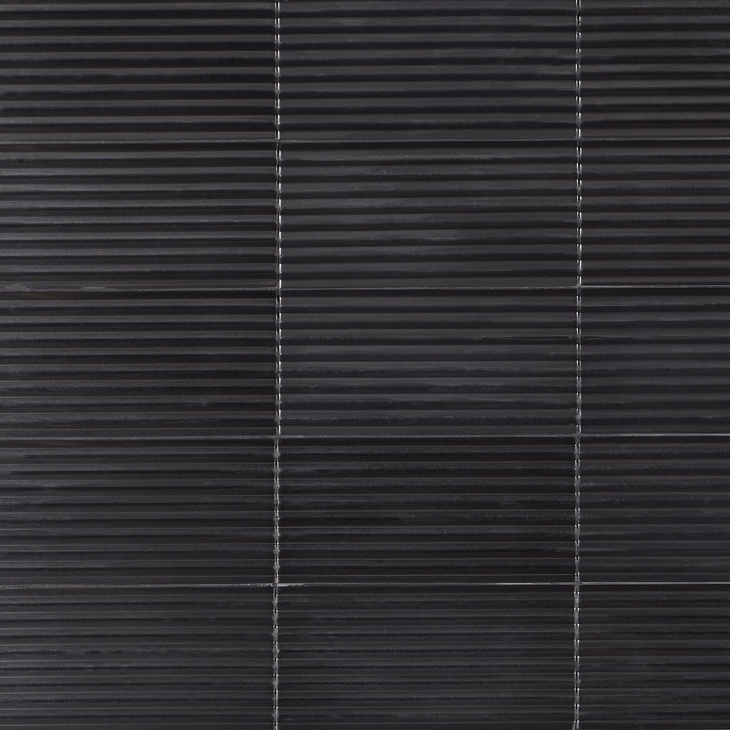 Artmore Tile Zest Black 5-in x 10-in Matte Porcelain Encaustic Wall Tile product image