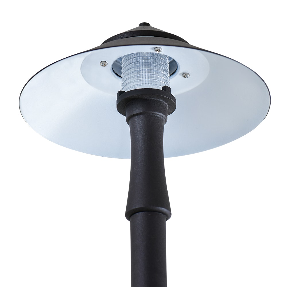 Portfolio 7-Watt Specialty Textured Bronze Low Voltage LED Path Light, 15.6-in H x 6.34-in W