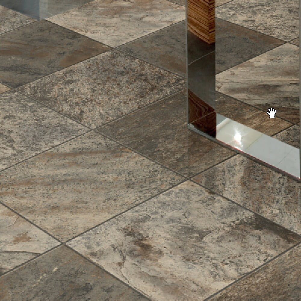 Congoleum ArmorCore Pro Valley Path 12-ft W Cut-to-Length River Silt Stone Look Low-Gloss Finish Sheet Vinyl