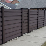 Trex Fencing Horizons 6-ft H x 4-ft W Woodland Brown Residential Composite Fence Gate with Hardware