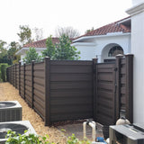 Trex Fencing Horizons 6-ft H x 4-ft W Woodland Brown Residential Composite Fence Gate with Hardware