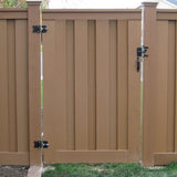 Trex Fencing Seclusions 6-ft H x 4-ft W Saddle Residential Composite Fence Gate with Hardware