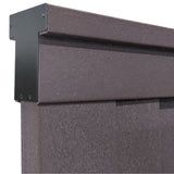 Trex Fencing Seclusions 6-ft H x 10-ft W Woodland Brown Residential Composite Fence Gate with Hardware