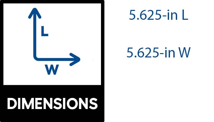 Freedom 4-in W x 4-in L White Vinyl Fence Post Top- Fits Common Post Measurement: 4-in x 4-in