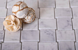 Apollo Tile Sparta Gray 11-in x 11-in Polished Natural Stone Marble Basketweave Patterned Floor and Wall Tile (4.13-sq. ft/ Carton)