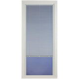 Pella Venetian 32-in x 81-in White Full-View Aluminum Storm Door