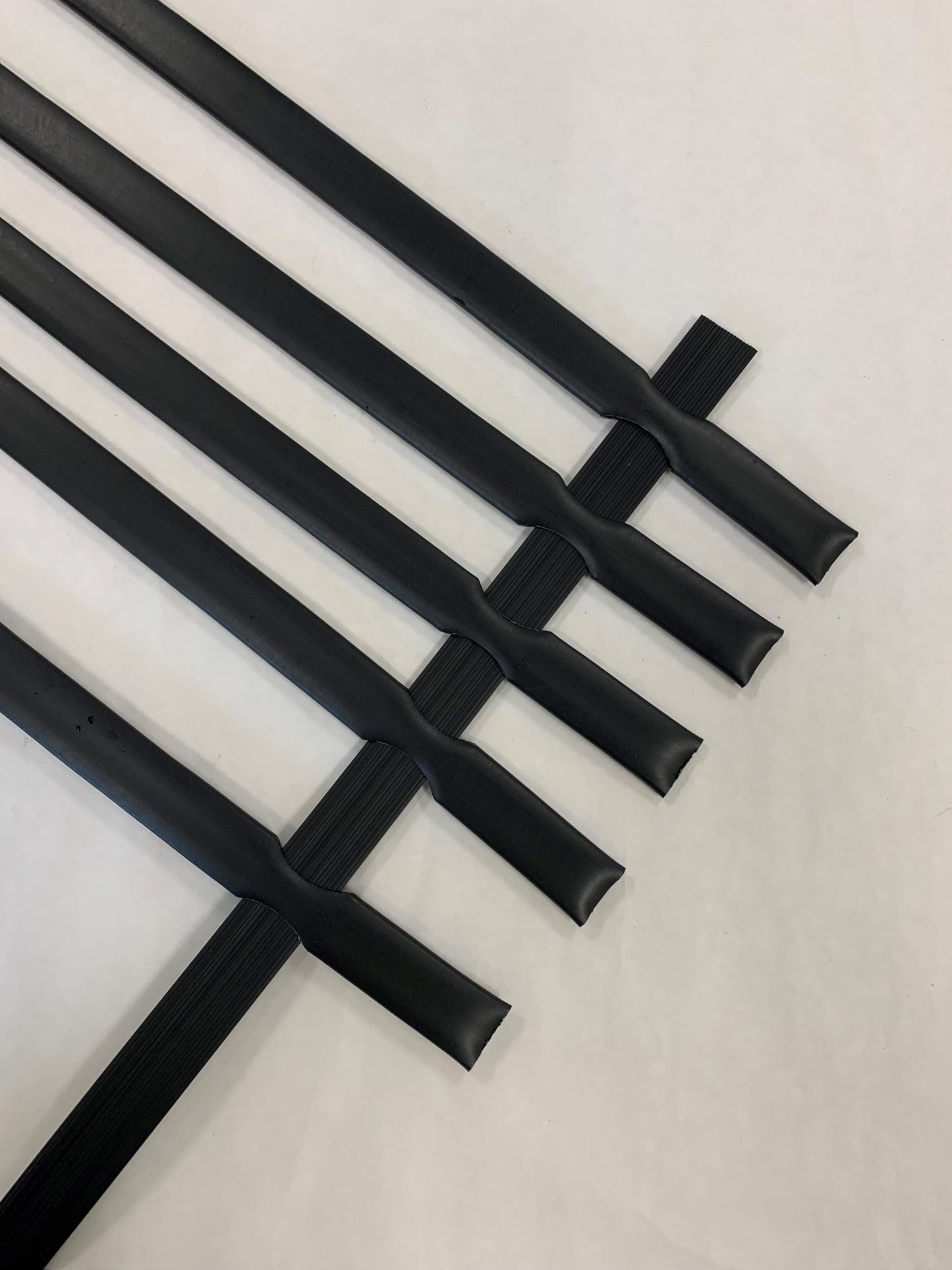 Pexco 4-ft H x 1-in W Black Hdpe Chain Link Fence Slat 82-Pack