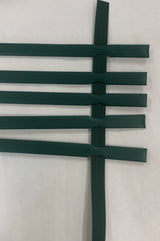 Pexco 5-ft H x 1-in W Green Hdpe Chain Link Fence Slat 82-Pack