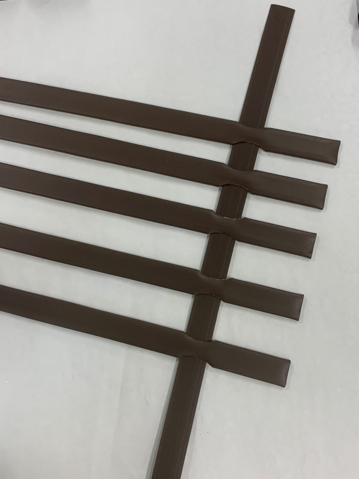 Pexco 5-ft H x 1-in W Brown Hdpe Chain Link Fence Slat 82-Pack