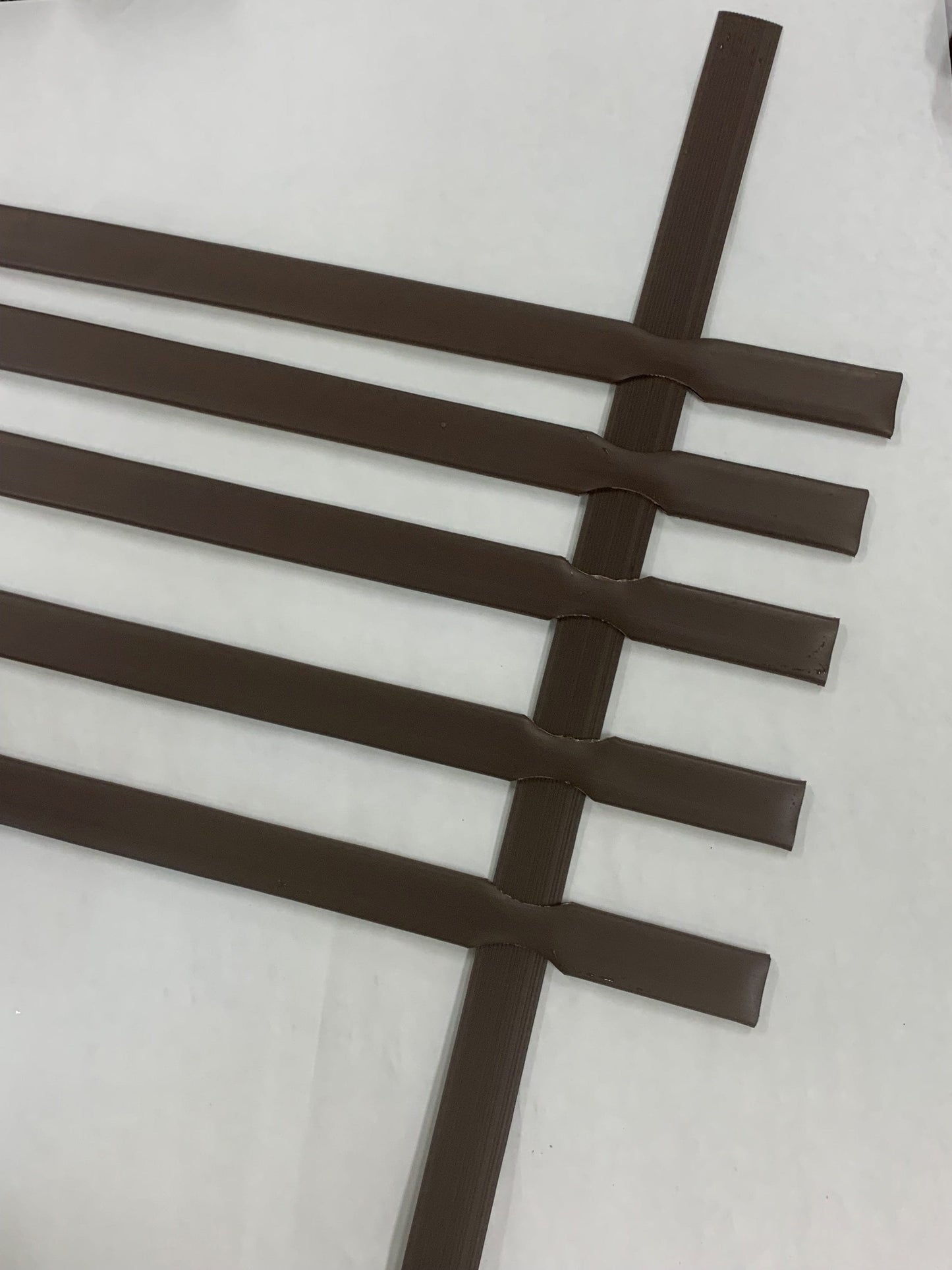 Pexco 4-ft H x 1-in W Brown Hdpe Chain Link Fence Slat 82-Pack