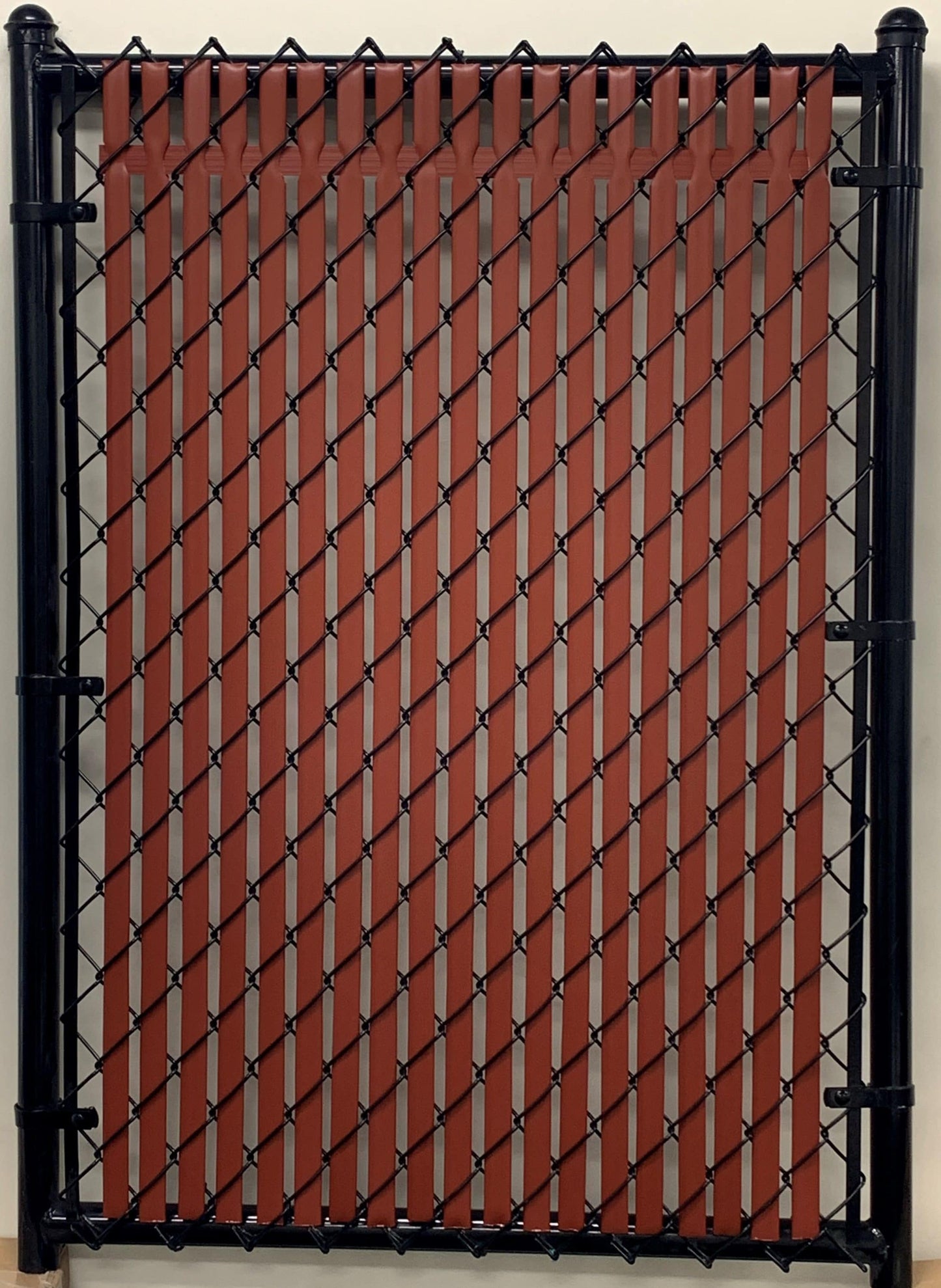 Pexco 6-ft H x 1-in W Red Polyethelene Privacy Chain Link Fence Slat 82-Pack