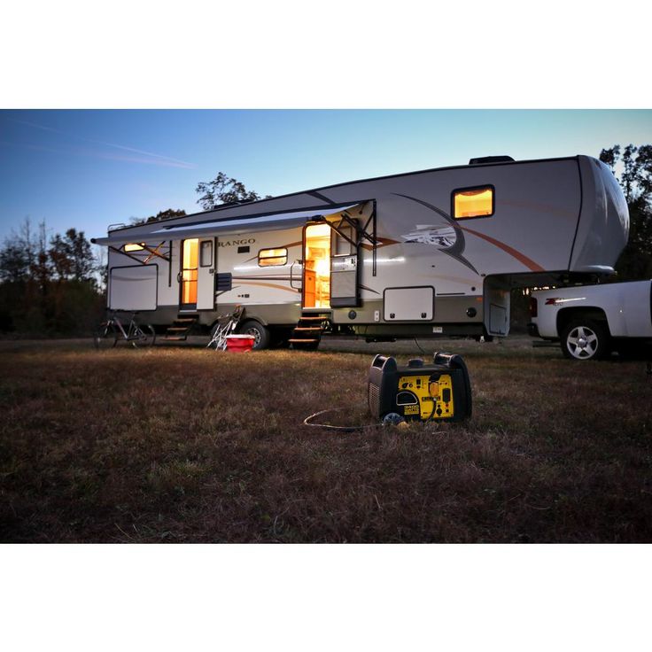 CHAMPION POWER EQUIPMENT 3400-Watt Gasoline Powered Recoil Start Portable Inverter Generator with 192 cc Engine