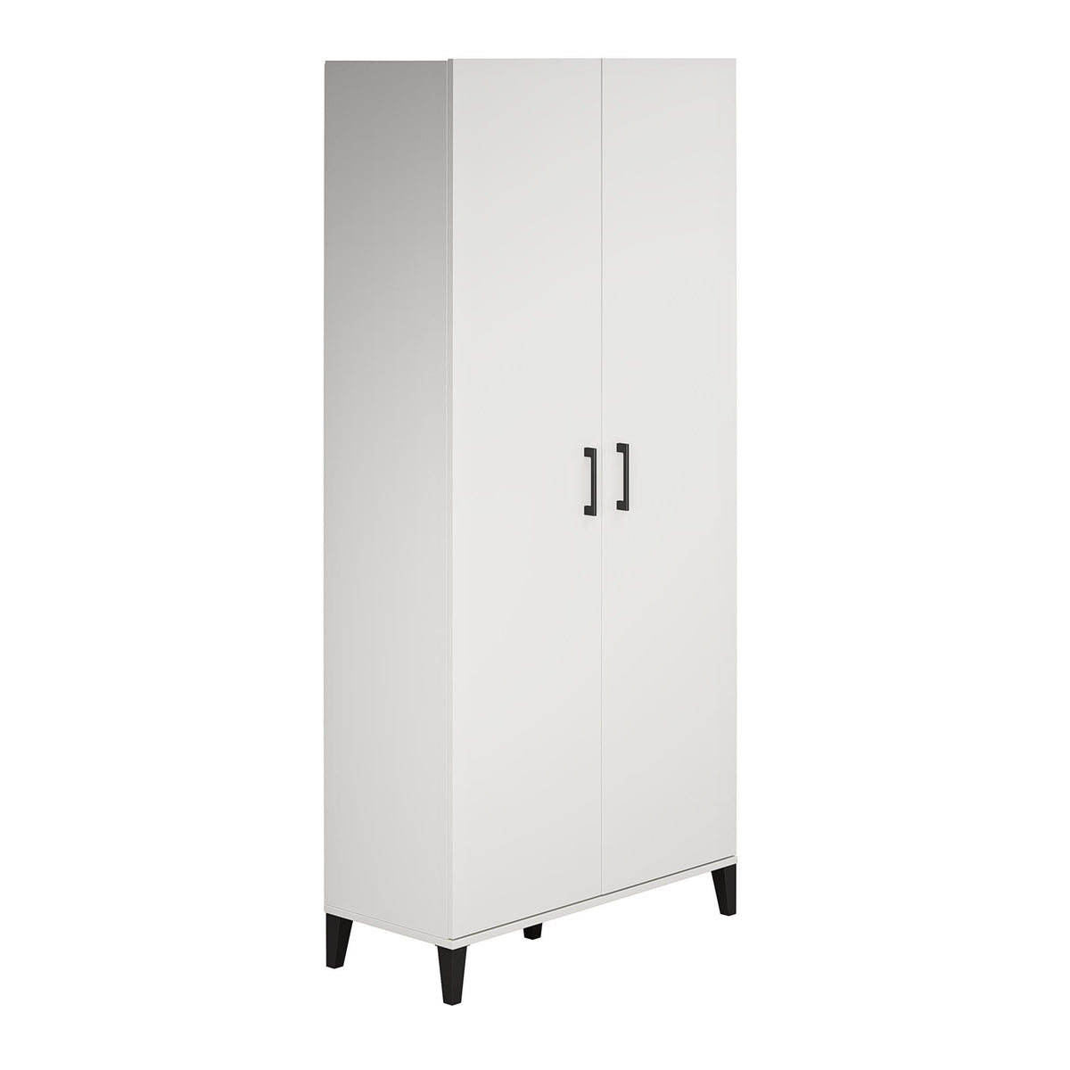 Ameriwood Home Flex 35.67-in W x 76.65-in H x 15.39-in D Freestanding Composite Wood Garage Cabinet in White