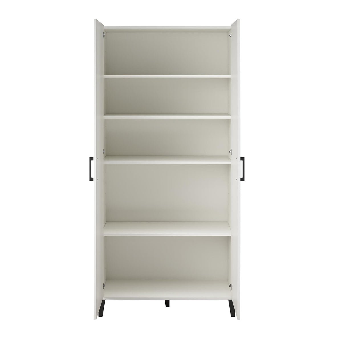 Ameriwood Home Flex 35.67-in W x 76.65-in H x 15.39-in D Freestanding Composite Wood Garage Cabinet in White