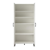 Ameriwood Home Flex 35.67-in W x 76.65-in H x 15.39-in D Freestanding Composite Wood Garage Cabinet in White