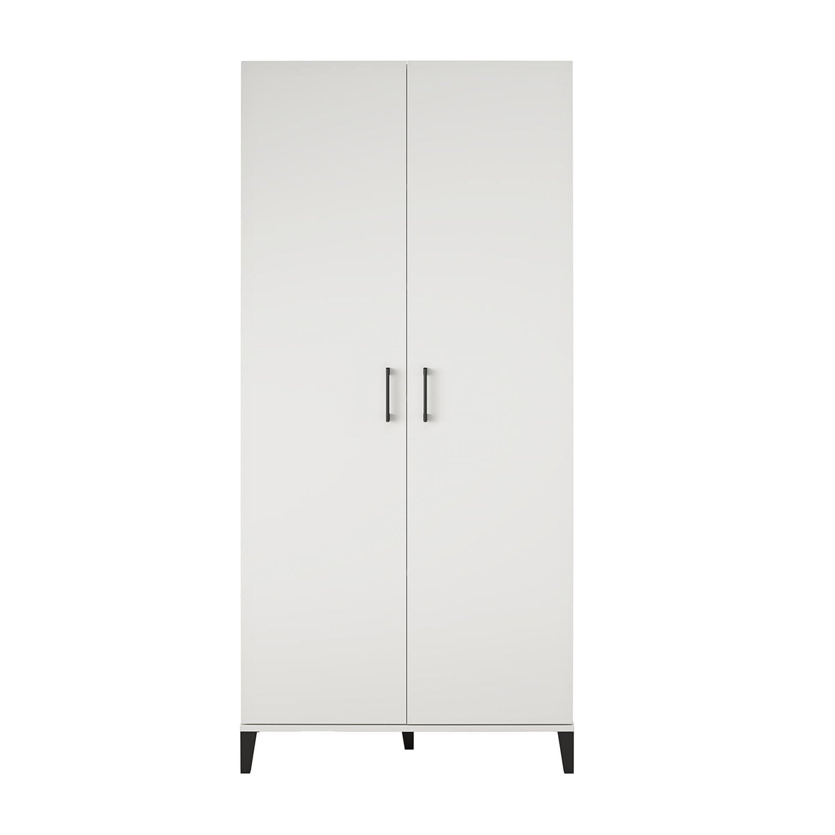 Ameriwood Home Flex 35.67-in W x 76.65-in H x 15.39-in D Freestanding Composite Wood Garage Cabinet in White