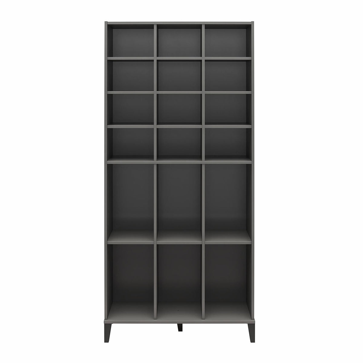Ameriwood Home Flex 35.67-in W x 76.65-in H x 15.39-in D Freestanding Composite Wood Garage Cabinet in Gray