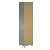 Ameriwood Home Camberly 18.23-in W x 74.25-in H x 15.4-in D Freestanding Composite Wood Garage Cabinet in Gray