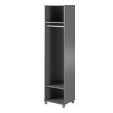 Ameriwood Home Camberly 18.23-in W x 74.25-in H x 15.4-in D Freestanding Composite Wood Garage Cabinet in Gray