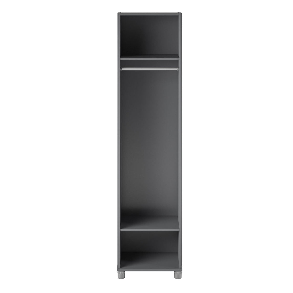 Ameriwood Home Camberly 18.23-in W x 74.25-in H x 15.4-in D Freestanding Composite Wood Garage Cabinet in Gray