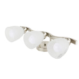 Portfolio Paces 3-Light Brushed Nickel Modern/Contemporary Vanity Light, 19.2-in Wide