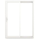 JELD-WEN 60-in x 80-in Vinyl Sliding, Right-hand sliding – product-only view